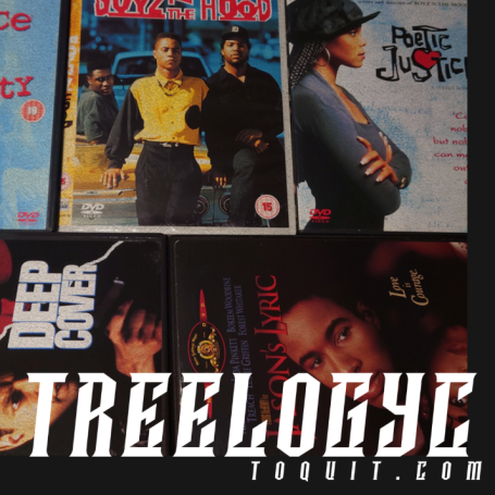 Three DVD covers featuring movie titles and images, with a fourth DVD beneath them.
