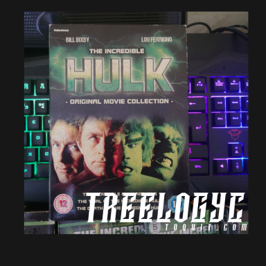 Cover of "The Incredible Hulk: Original Movie Collection" with green and black design.